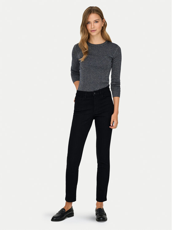 ONLY ONLY Jeansy Iconic 15333948 Černá Skinny Fit