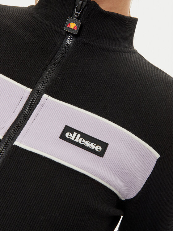 Ellesse Ellesse Majica dugih rukava Snowmass SGX20912 Crna Slim Fit
