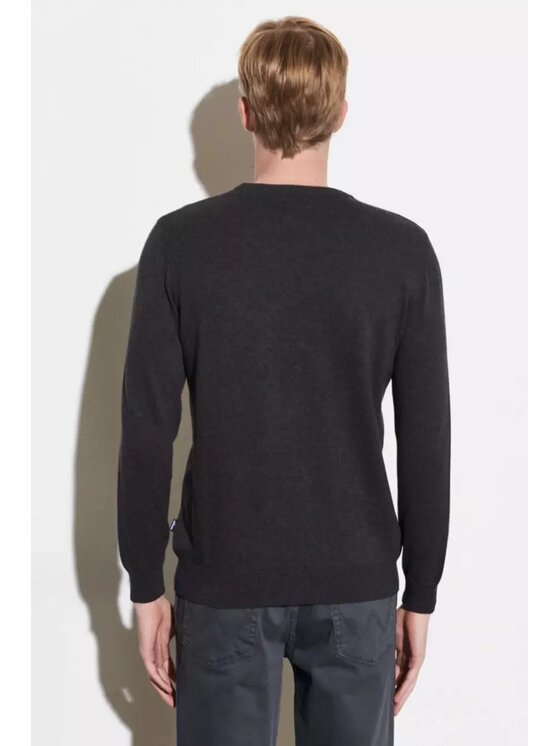 Wrangler Wrangler Maglione CREW KNIT Nero Regular Fit