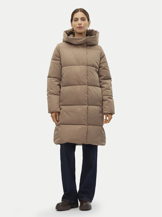 Vero Moda Vero Moda Winterjacke Stella 10300030 Beige Loose Fit