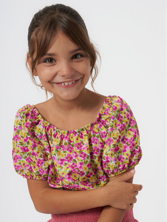 Mayoral Mayoral Bluza 6103 Pisana Regular Fit