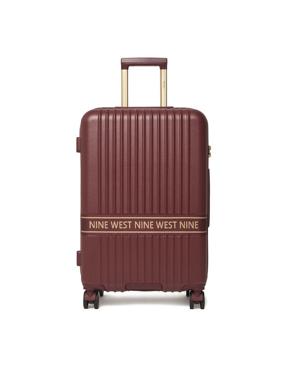 Nine West Nine West Walizka średnia CEO-NW-M-002-10 Bordowy