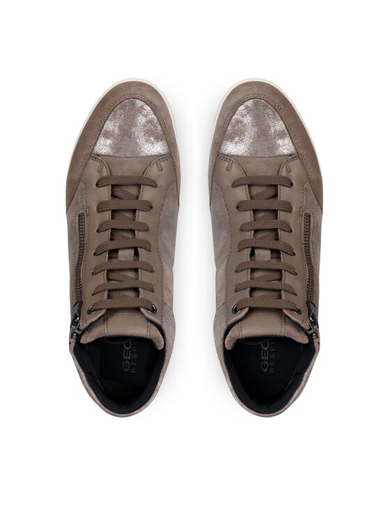 Geox Geox Tenisice D Myria D3668B 022TC C6692 Siva