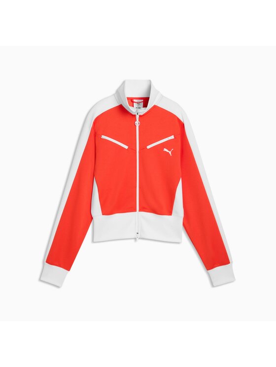 Puma Puma Bluza 636625 Czerwony Regular Fit