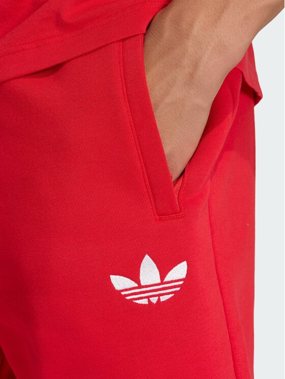 adidas adidas Szorty sportowe 161572 Czerwony Regular Fit