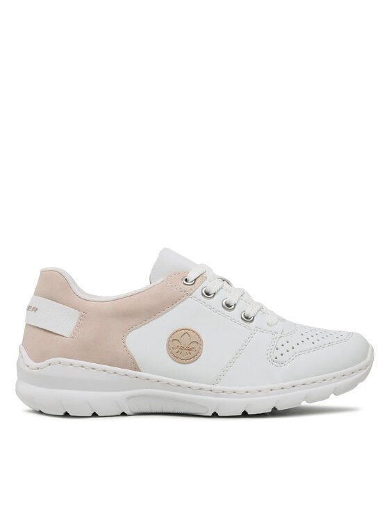 Rieker Sneakersy L3214-80 Biały | Modivo.pl