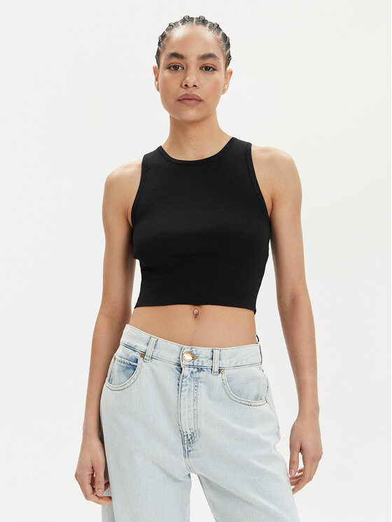 Vero Moda Vero Moda Τοπ Ginny 10300339 Μαύρο Slim Fit