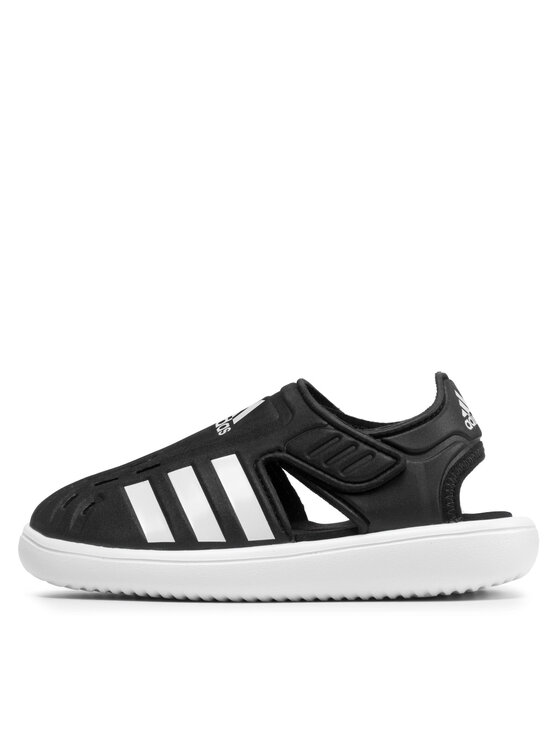 Black adidas sandals online