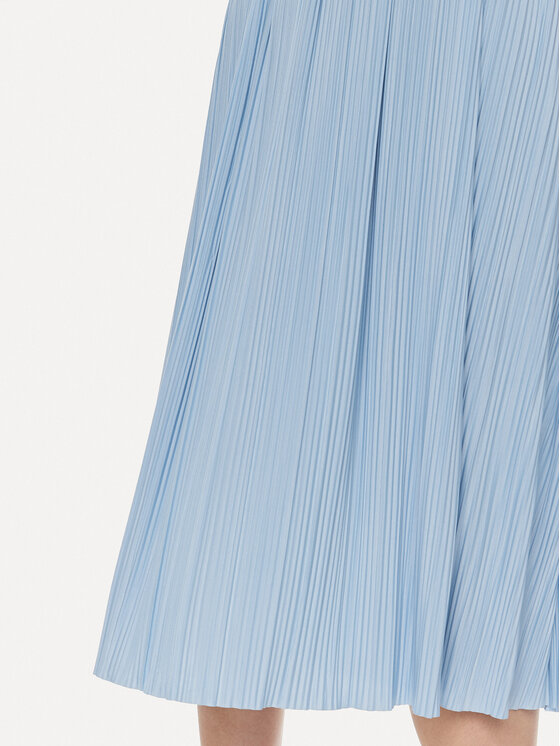 Samsøe Samsøe Samsøe Samsøe Faltenrock Uma F18303206 Himmelblau Regular Fit