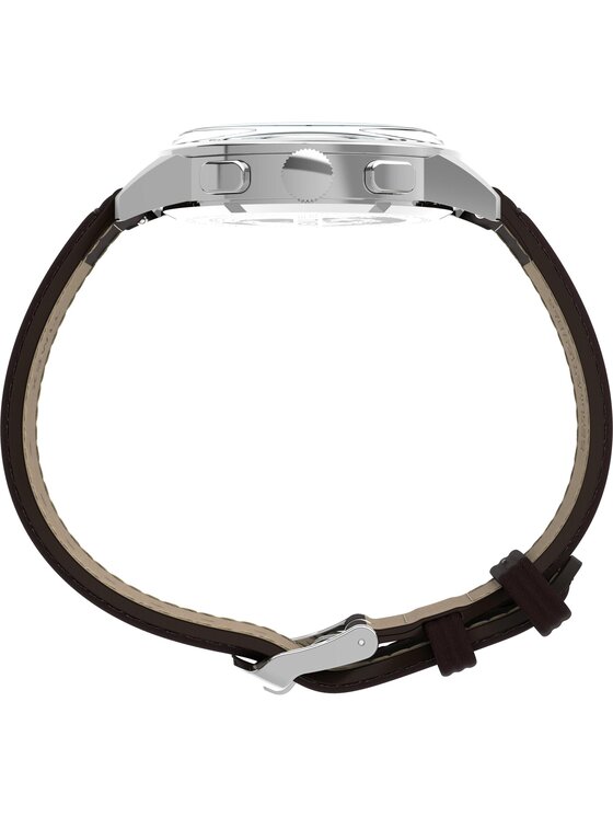 Timex Timex Zegarek TW3A00200 Brązowy