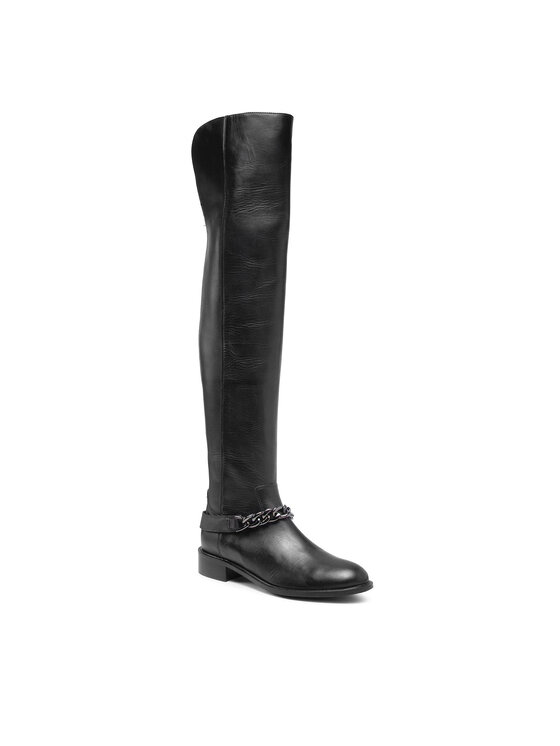Solo Femme Solo Femme Stivali sopra il ginocchio 33952-04-K50/K43-51-00 Nero