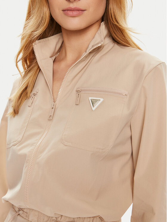 Guess Guess Kasdieninė suknelė Aurelie V4YK01 WG982 Smėlio Regular Fit