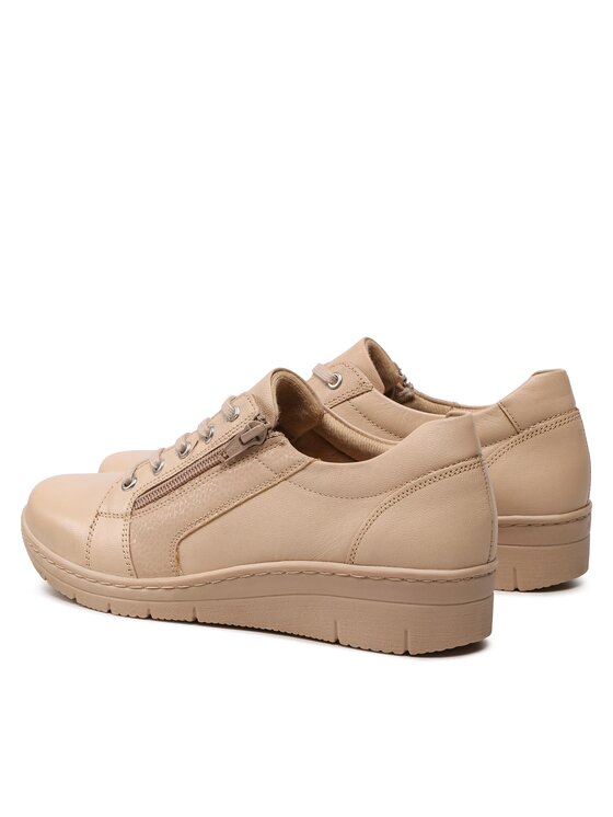 Go Soft Go Soft Sneakersy WI23-REBECA-17 Beżowy