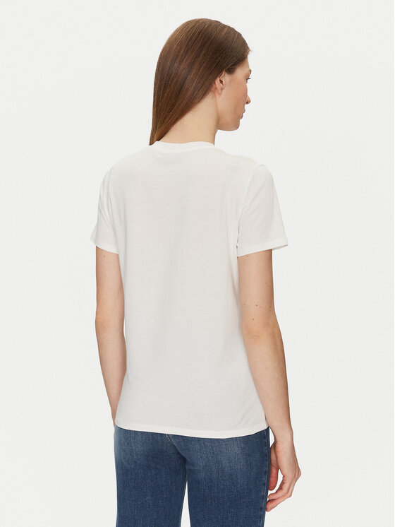 Elisabetta Franchi Elisabetta Franchi T-krekls MA-033-51E2-V180 Balts Regular Fit