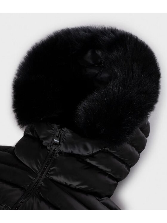 RefrigiWear RefrigiWear Giubbotto piumino Piumino Nero Regular Fit