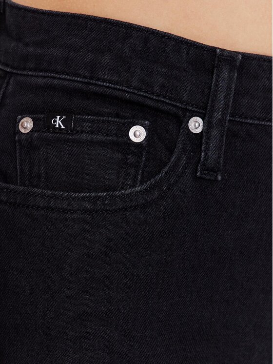 Calvin Klein Jeans Calvin Klein Jeans Jeansy J20J221247 Černá Mom Fit