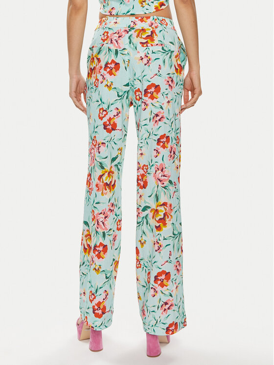 Guess Guess Hlače Adele W4GB30 WG4G0 Šarena Relaxed Fit