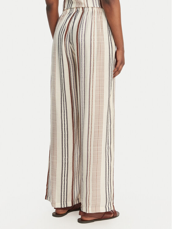 Eleh Eleh Pantaloni din material SS260132 Écru Relaxed Fit