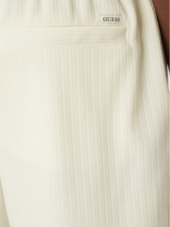 Guess Guess Pantaloni scurți sport M5GD41 KCRY0 Écru Regular Fit