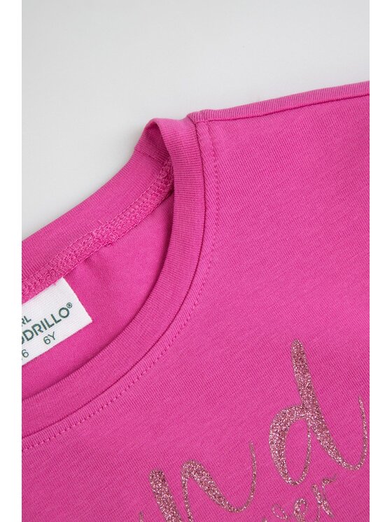 Coccodrillo Coccodrillo T-Shirt ZC6143235VGA-008 Różowy Regular Fit
