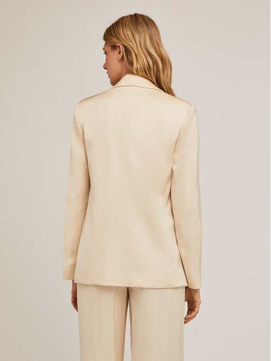 Motivi Motivi Giacca outdoor Q024Q000897N002 Écru Slim Fit