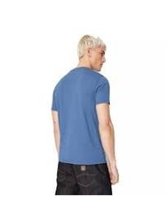 Armani Exchange Armani Exchange T-Shirt 3RZTFF ZJH4Z 15CK Niebieski Regular Fit