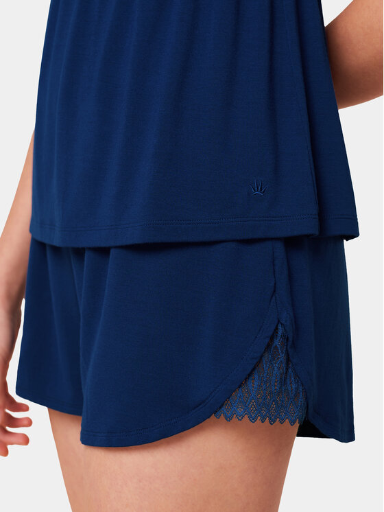 Triumph Triumph Pyjama Aura Spotlight 10218289 Blau Regular Fit