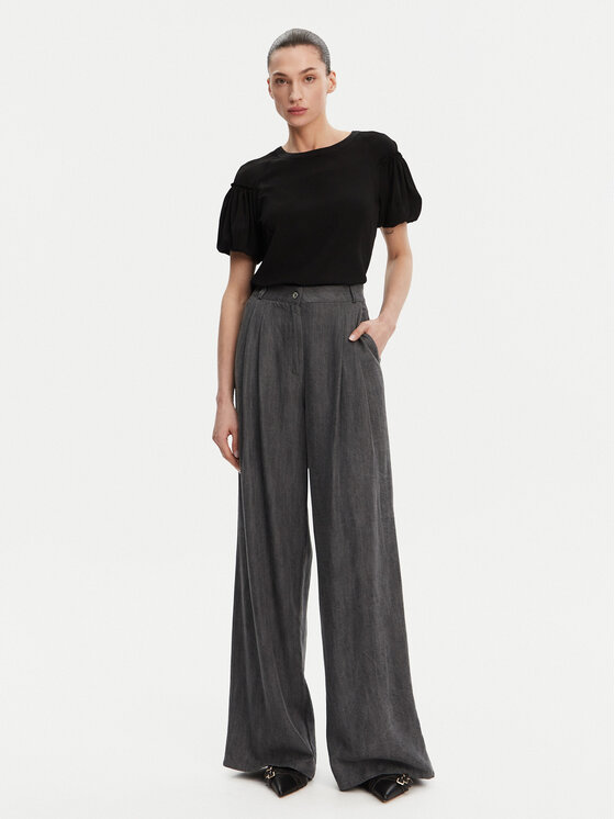 French Connection French Connection Bluse 72LZP Schwarz Regular Fit