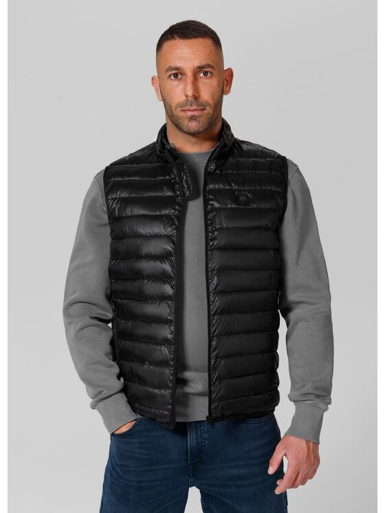 PITBULL PITBULL Bezrękawnik męski Foldable 3XL Czarny Regular Fit