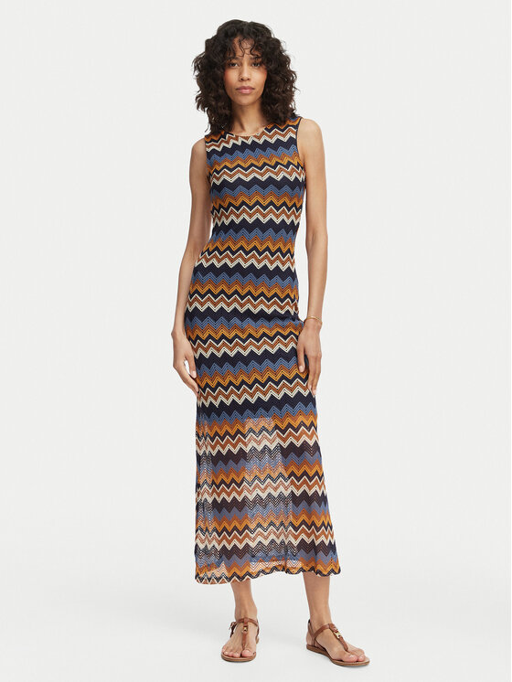 Artigli Rochie tricotată ACAB004520 Albastru Regular Fit