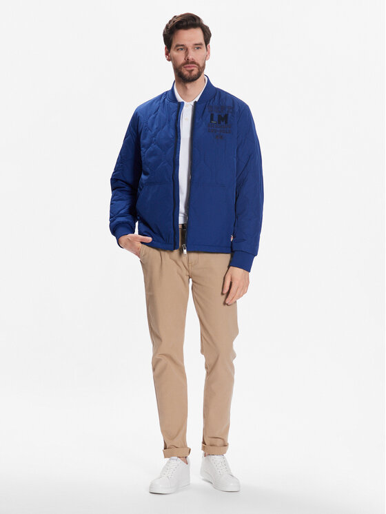 La Martina La Martina Pārejas jaka VMO300 PL028 Zils Regular Fit