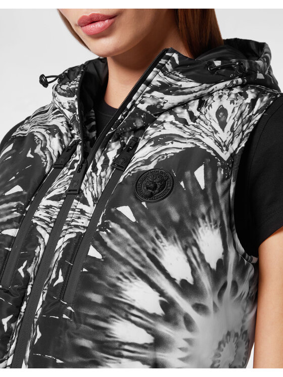 Plein Sport Plein Sport Bezrękawnik 8243 Czarny Regular Fit