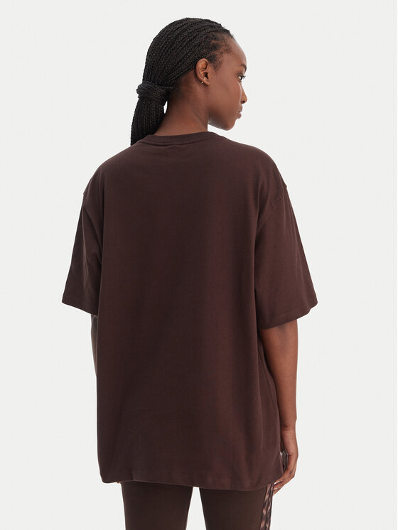 adidas adidas T-särk Essentials Boyfriend KD1371 Pruun Oversize