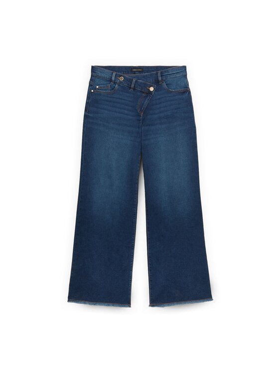 Fiorella Rubino Fiorella Rubino Jeansy P433T005069N034 Niebieski Over Fit