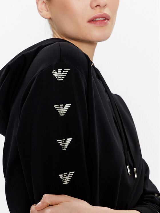 EA7 Emporio Armani EA7 Emporio Armani Суитшърт 3RTM47 TJEAZ 0200 Черен Regular Fit