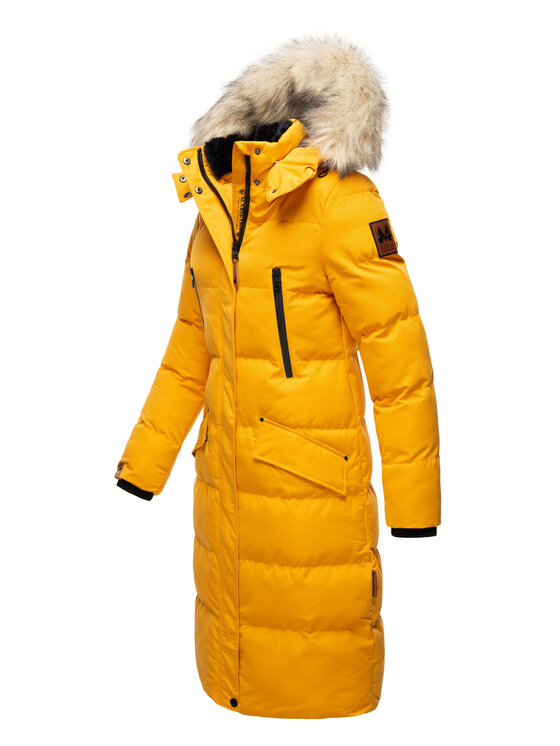 Marikoo Marikoo Kurtka zimowa Schneesternchen Żółty Regular Fit