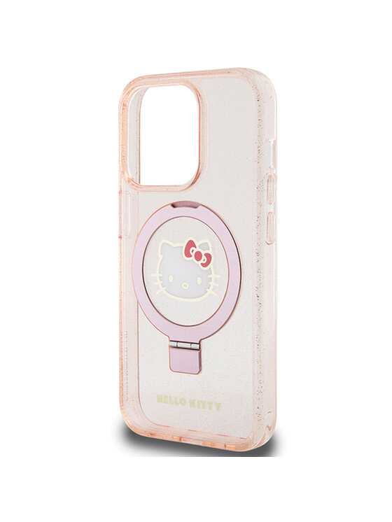 Hello Kitty Hello Kitty Etui na telefon iPhone 15 Pro Różowy
