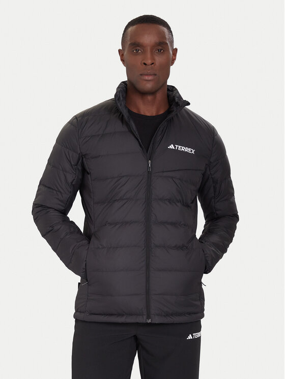 adidas adidas Pūkinė striukė Terrex Multi Light Down JZ9966 Juoda Regular Fit