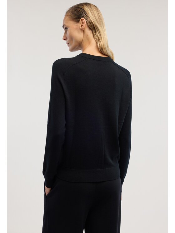 Trussardi Trussardi Sweter M0926001342N033 Czarny Regular Fit