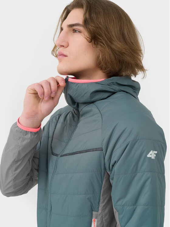 4F 4F Outdoorová bunda 4FSS23TDJAM101-24S Čierna Regular Fit