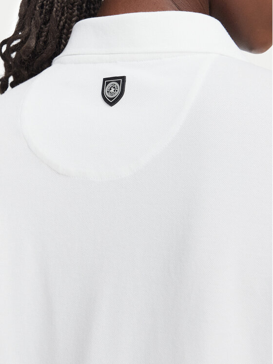 Beverly Hills Polo Club Beverly Hills Polo Club Поло L2604-HR Білий Regular Fit