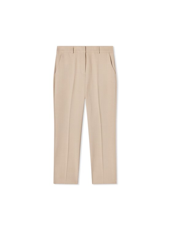 Motivi Motivi Pantaloni di tessuto P0AAQ005153N002 Crema Regular Fit