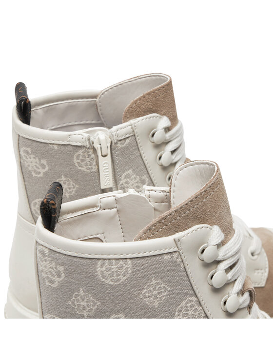 Guess Guess Kotníková obuv Vaina2 FLTSL2 ELE10 Écru