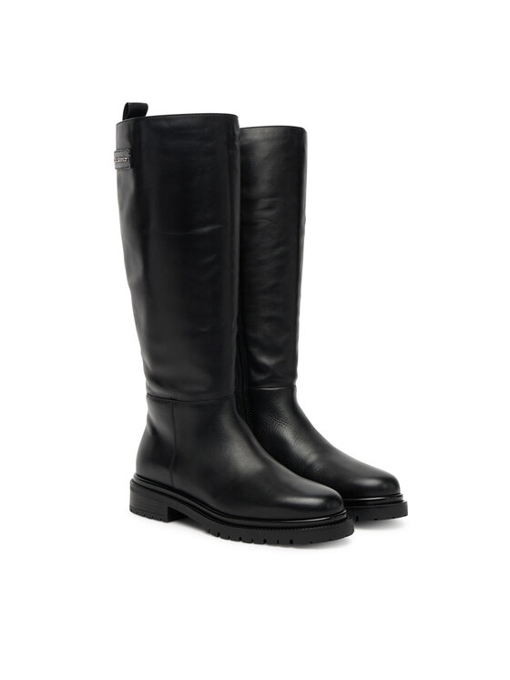 KARL LAGERFELD KARL LAGERFELD Ботуши KL47595 Черен