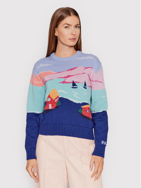 Polo Ralph Lauren Polo Ralph Lauren Džemperis 211856729001 Daudzkrāsains Regular Fit