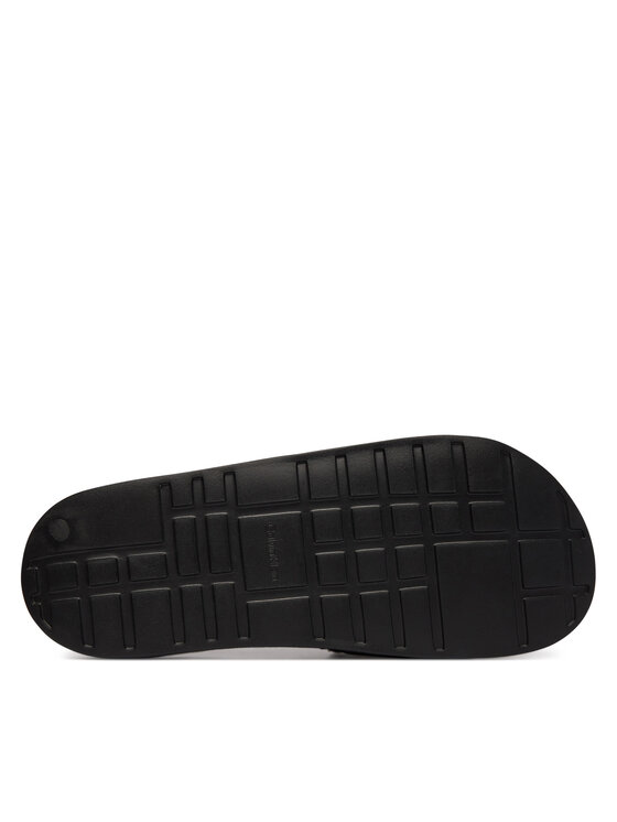 Calvin Klein Calvin Klein Nazouváky Nemo - Canvas Signature Logo Sliders HW0HW02960 Černá