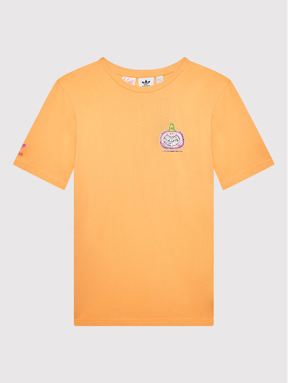 adidas Tričko KEVIN LYONS HF7579 Oranžová Regular Fit