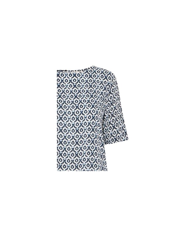 ICHI ICHI Blusa Blusa ih marrakech aop ss13 Blu Regular Fit