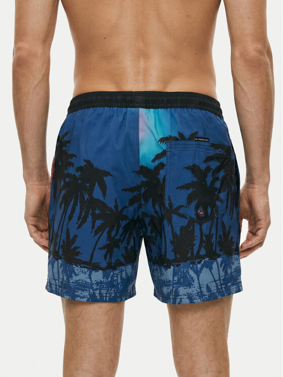 Quiksilver Quiksilver Pantaloncini da bagno Everyday Printed Volley 15 EQYJV04219 Blu Regular Fit
