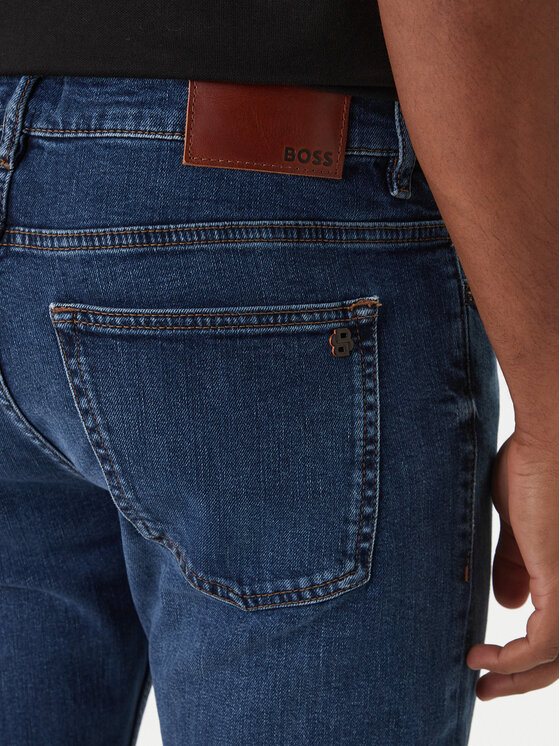 BOSS BOSS Džinsai Delaware Bo 50549514 Mėlyna Slim Fit